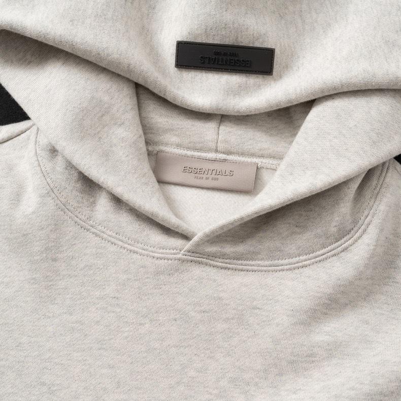 Мужская толстовка с капюшоном FOG Fear of God ESSENTIALS, американский стиль, с начесом