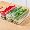 Ящики для хранения в холодильнике, коробка для свежих овощей и фруктов, контейнер для пищевых продуктов, холодильный органайзер Crisper Sealed Fridge Organizer
