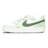 Nike Court Borough Slip Resistant Abrasion Resistant Low top Skateboard Shoes GS Light Green DV5456-109(Team351-3)
