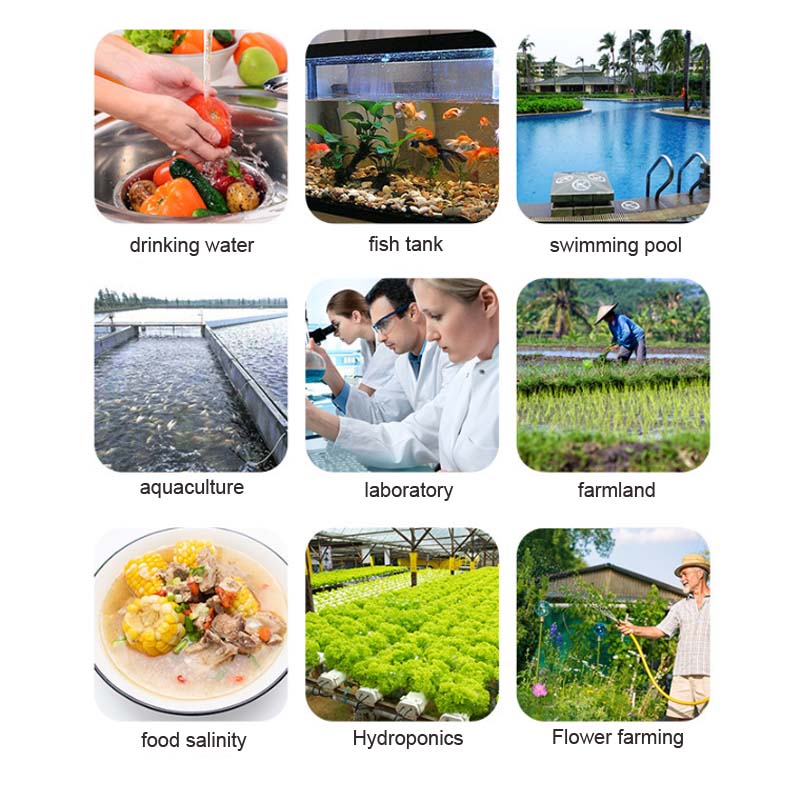 5 в 1/ 7 в 1/ 10 в 1 Многофункциональный монитор качества воды PH/TDS/EC/ORP/соленость/SG/TEMP/H2/плодородность/сопротивление PH метр 1 шт.