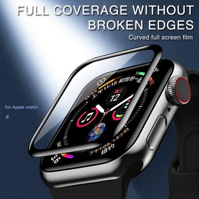 3 шт. Защитная пленка для экрана для Apple Watch 45 мм, 44 мм, 42 мм, 41 мм, 40 мм, 38 мм, защитная пленка для экрана iWatch Series 7, 6 SE, 5, 4, 3, 2 (Не закаленное стекло)