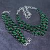 Chrome Diopside Gemstone Handmade 925 Sterling Silver Jewelry Set A1R61