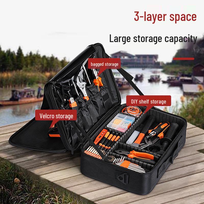 Multifunctional Fishing Gear Storage Box and Tackle Bag