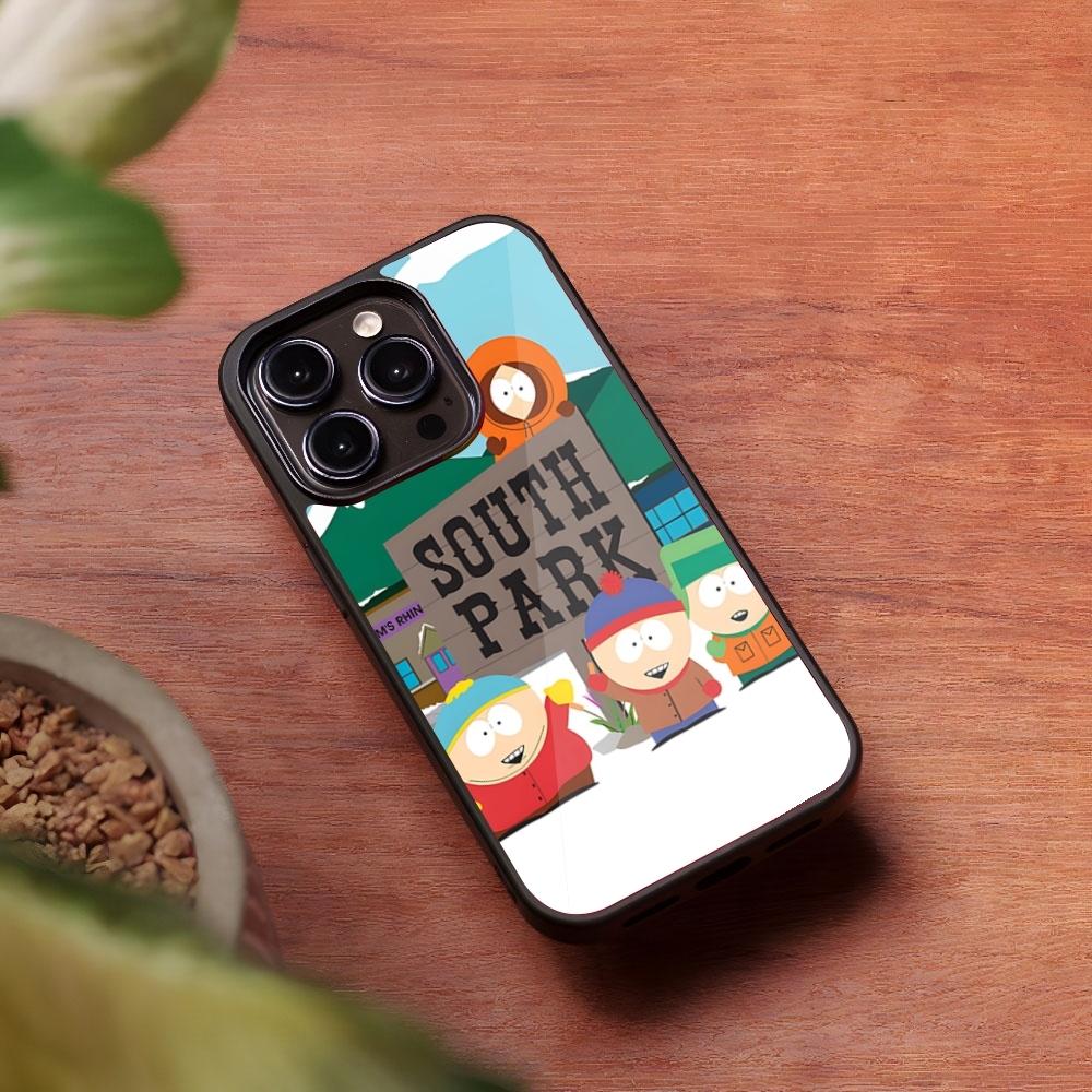 Мультяшный чехол для телефона S-south Parks для Iphone 16 15 14 13 Pro Max 12 11 Mini 7 8 Plus Se Xr X Xs Fundas Оболочка PC+TPU Чехол