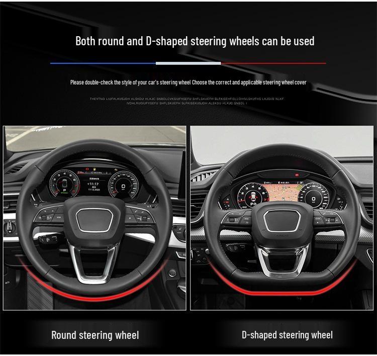 Baojun Steering Wheel Cover - Carbon Fiber, Fits 730, 630, 510, 560, 610, 310W, 530 Models, All-Season