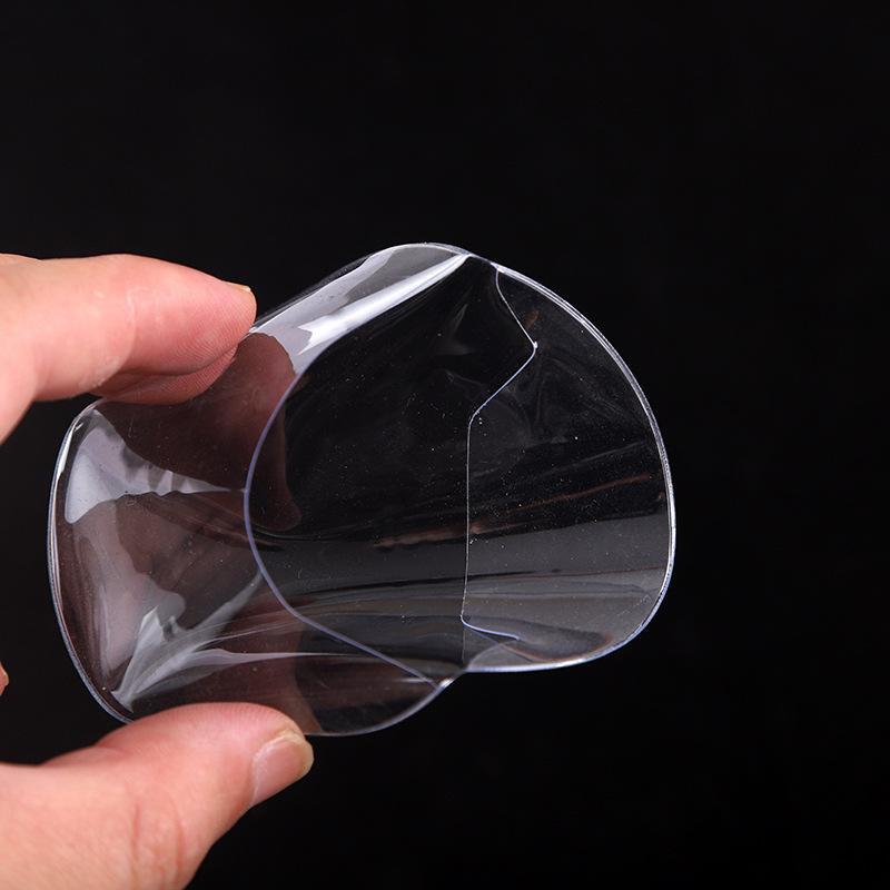 Прозрачный чехол для бейджа из ПВХ - круглый 58/75 мм Защита и хранение