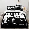 The Cure Band Portraits 3PCS Bedding set,Ideal for 1pc Duvet Cover And 2pcs Pillowcases Perfect for Fan gift,Ideal for Bedroom, Dormitory