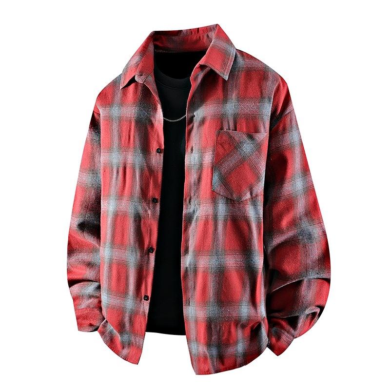Men S Long Sleeve Loose Fit Casual Summer Shirt