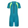 Гидрокостюм, короткий купальник, детский эластичный костюм для дайвинга для девочек, купальник, комбинезон для серфинга, рашгард