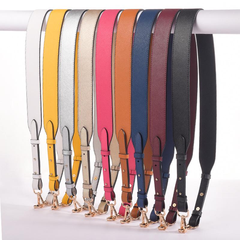 MHS-A-8 Кожа коровы с зернистой текстурой Регулируемый широкий плечевой ремень