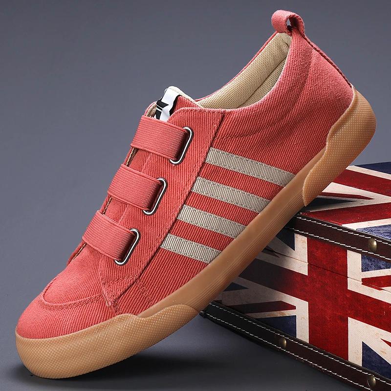 Классические парусиновые туфли мужские туфли на плоской подошве мужские вулканизированные кроссовки мужские весенние пары студенческие повседневные туфли на шнуровке