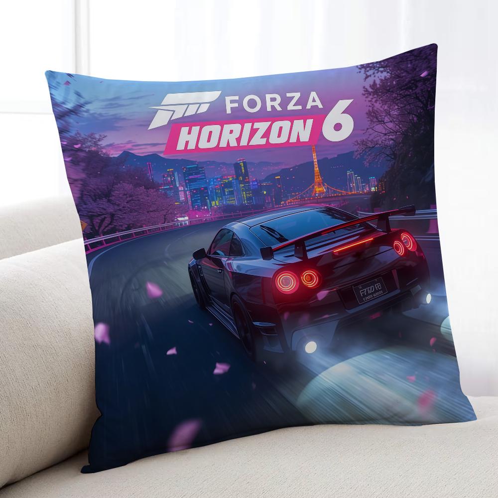 FForzaES HHorizon 6 Game cushion cover Home Bedding Sofa living Room pillowcase Simple Soft Skin Cushion Cover Party Gift