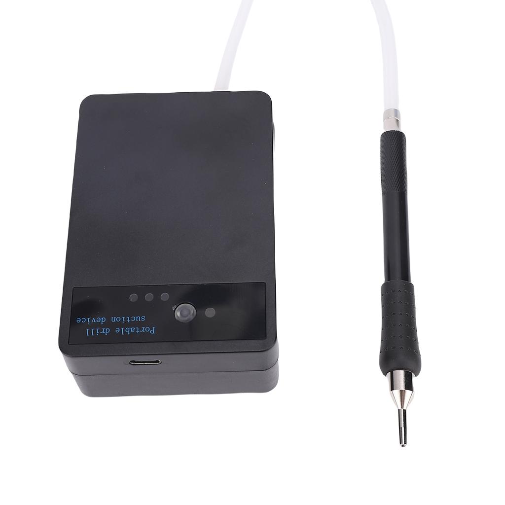 Electric Art Painting Pen, 1500mAh Re able Vacuum Pump Pen with Storage Tray, Low Noise Art Vacuum Pen Tool Kit, No Wax N