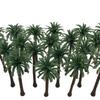Зеленая вишня пальма сосновый лес N Архитектурное дерево 17см 15 штук [DauStage] Цветение, Бамбук, Деревья, Ива, Модель, Масштаб, Диорама, Железная дорога,