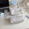 Large Capacity Pen Bag Lace Floral Pattern Stationery Bag High Quality Pen Box  Gift