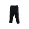 adidas Спортивные брюки Essential с 3 полосками длиной 3/4, мужские брюки, черные CG0770