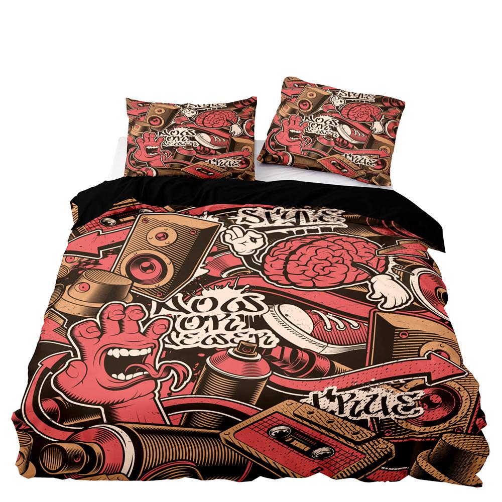 Комплект постельного белья в американском стиле Queen Pink с леопардовым узором, пододеяльник с наволочкой, односпальное двуспальное, мягкое покрывало для кровати King