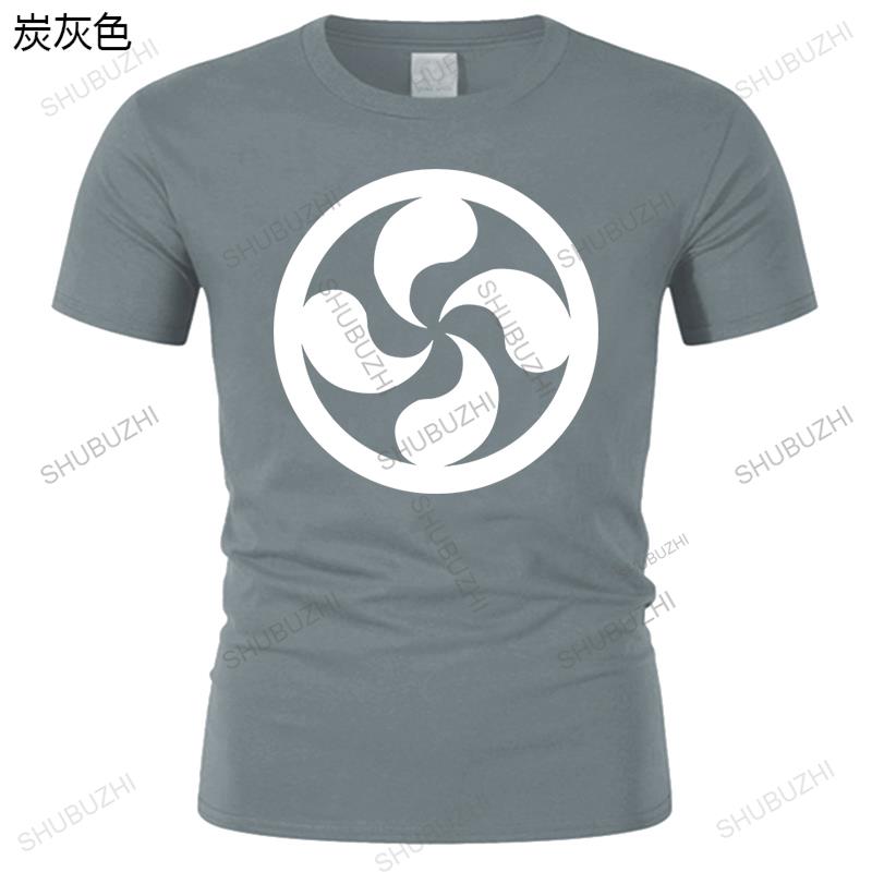 Мужские футболки новая Lauburu TShirt Мужская без бирки Баскский символ Футболка Испания Франция Бесплатная наклейка БЕСПЛАТНО SH модный бренд футболка homme