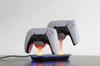 EGGSLINER GAMES PS5 Controller Charging Simultaneous Charge for Two DualSense Fast LED Indicator PlayStation 5 Black Stand, Controllers, Compatible,