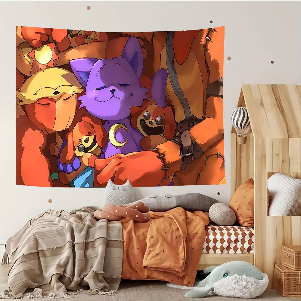 SSmiling CCritters Tapestry Customizable Tapestries Of Various Styleswall Hangings Celebrity Photo Printingwall Hangings