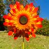 Multistyles Sunflower Windmill Garden Yard Wind Spinner  Outdoor Party Picnic Decor