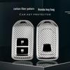 Honda Carbon Fiber Texture TPU Car Key Protective Case