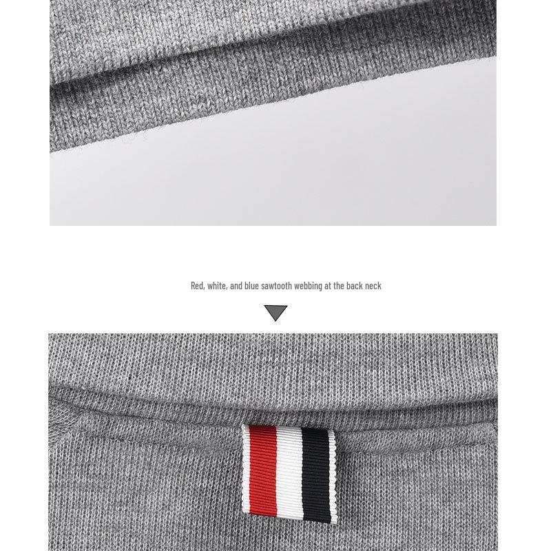 TB BROWIN2025 Осень/Зима Корейская Повседневная Куртка с Рукавами Реглан и Четырьмя Полосками