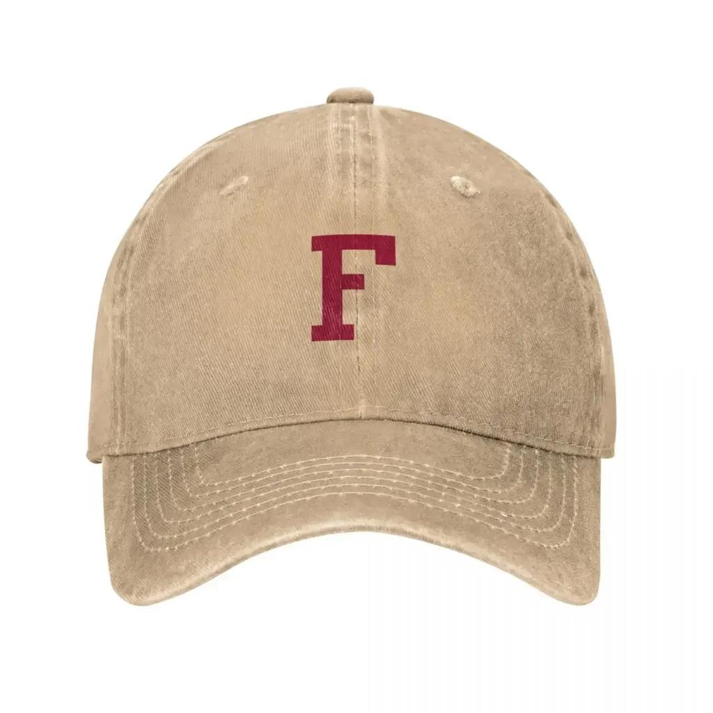 Fordham F Baseball Cap Sailor Cap for Unisex Sun Hat Luxury Hat Baseball For Unisex Womens