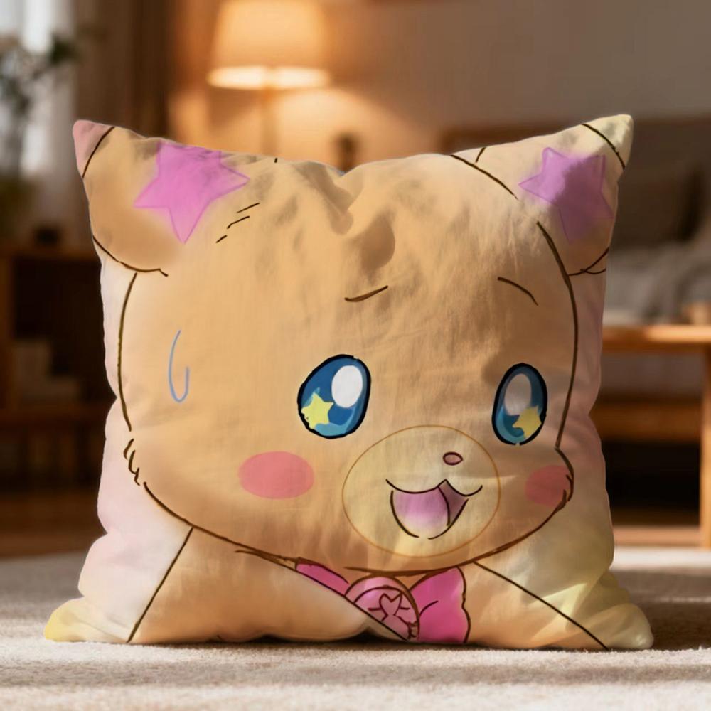 Popular MMofurunew Cushion Cover Soft Washable Pillow Case Multi-Scene for Couch Bed Travel Office Use