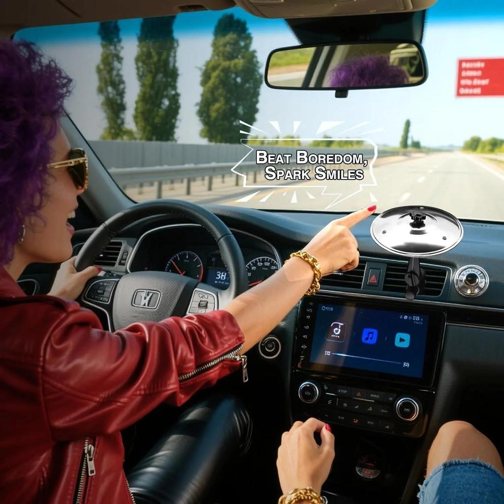 Тарелка для автомобиля Тарелка для вентиляционного отверстия автомобиля Ручная трещотка для автомобиля Колокольчик Ручная тарелка для вентиляционного отверстия кондиционера автомобиля Барабан