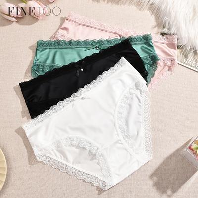 1 шт., трусики из ледяного шелка, женское нижнее белье, дышащие треугольные трусики, удобные трусы со средней талией, летние тонкие сексуальные трусы