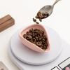 Solid Color Coffee Dosing Tray Ceramic Espresso Bean Scoop  Tea Coffee Accessories