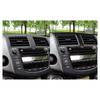 Carbon Fiber Center Console Air Vent Outlet Cover Fit For Toyota RAV4 2006-2012
