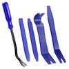 5pcs Plastic Auto Dismantle Tools Kit Car Radio Door Clip Panel Trim Dash Audio Removal Installer Pry Kit Refit Set
