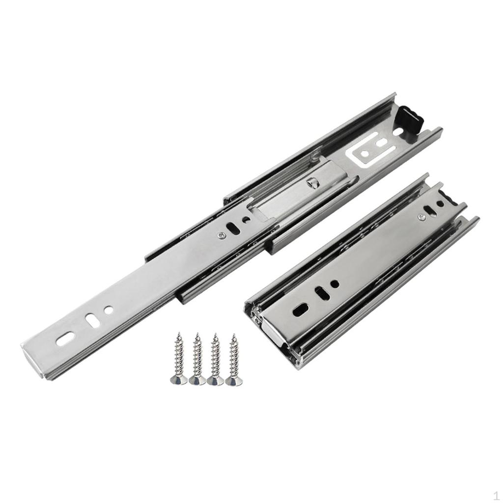 Cabinet Drawer Slide Rails, Practical, Sturdy, Silent, Easy Installation Guide, Guides