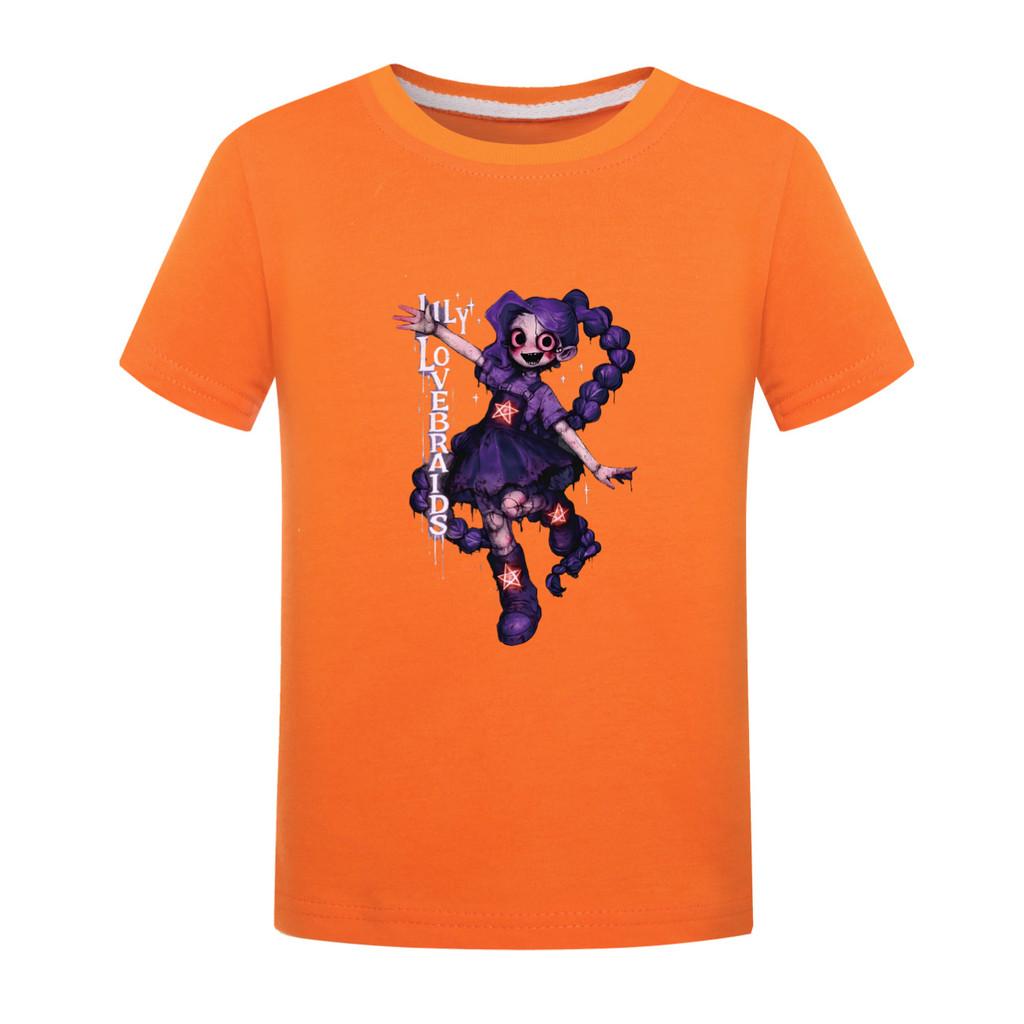 5583 Детская футболка для девочек Lily Lovebraids с коротким рукавом из хлопка