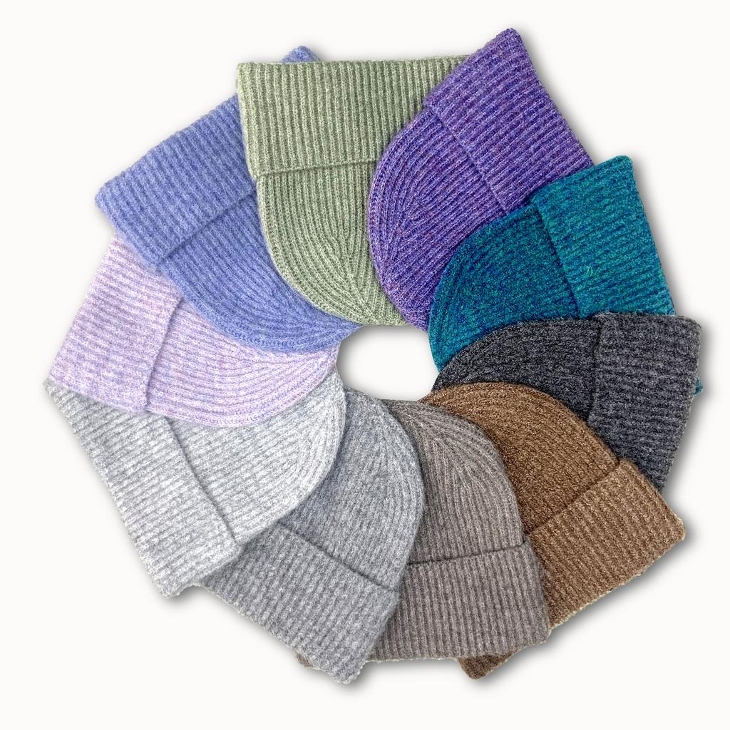 2022 New Winter Multi-color Bennie Hat Warm Hat Knitting Hat for Women