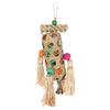 Foraging Shredding Bird Toys Bamboo Woven Corn Silk Relieve Boredom Parrot Chewing Toys for