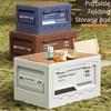 Large Capacity Camping Storage Box Waterproof Foldable Storage Bin Collapsible Storage Box Camping