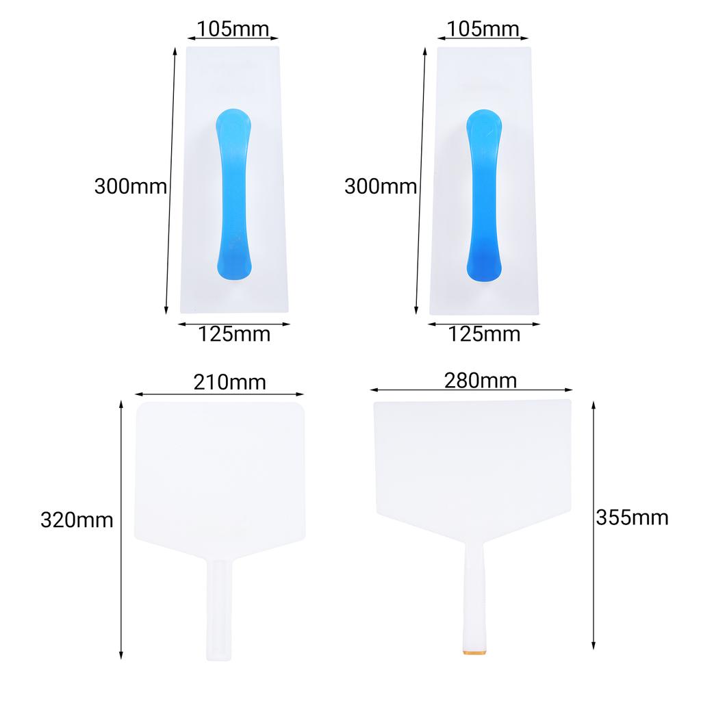 Набор инструментов для углов гипсокартона, 11 шт., шпатель для внутренних и внешних углов, пластиковый скребок для углов гипсокартона