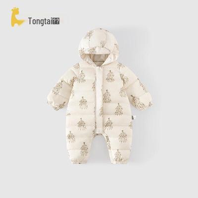 Детский пуховый комбинезон с капюшоном TONGTAI для осени/зимы