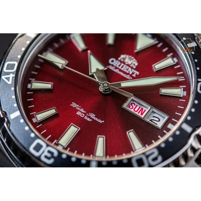 [Orient] Автоматические часы ORIENT Mako III (с ручным заводом) RA-AA0003R19B Мужские с красным сапфировым стеклом