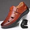 Summer Hollow Sandals Men's Casual Breathable Soft-soled Soft-faced Hole Shoes