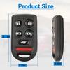 Key Fob Keyless Entry Remote Control Compatible with 2005 2006 2007 2009 2009 2010 Honda Odyssey Car Key Replacement for OUCG8D-399H-A 72147-SHJ-A61