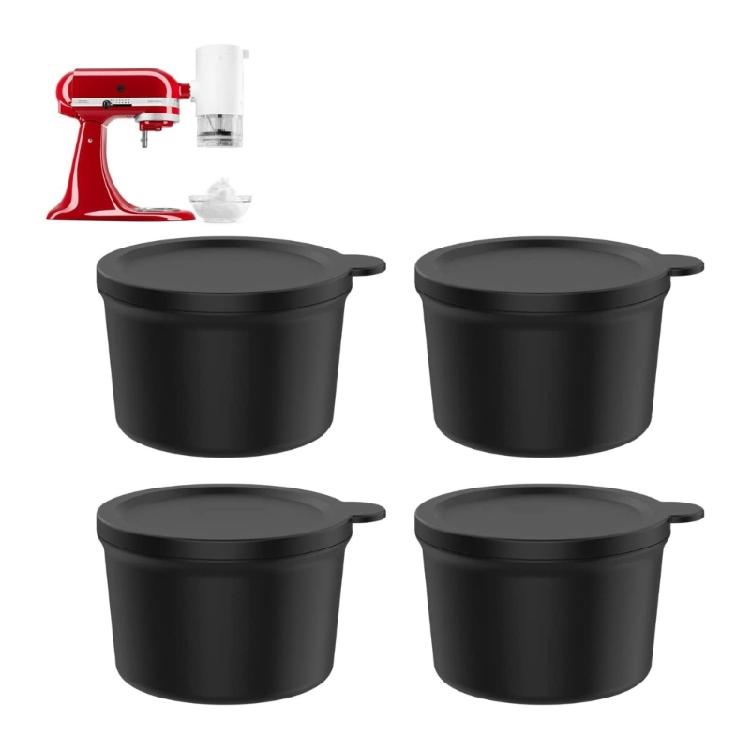 Насадка для льда для миксера KitchenAid, насадка для сыра, формы для льда 4 шт.
