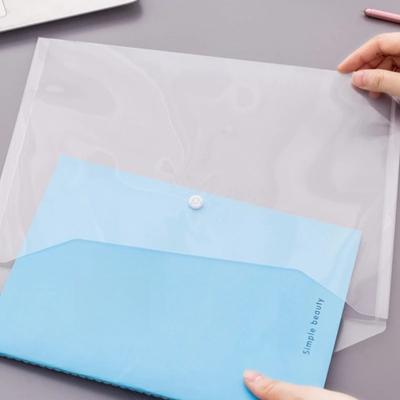 5 шт. Простые прозрачные папки-клипборды формата А4, водонепроницаемые ПВХ, органайзер для офисных документов, счетов, бюджета, папки для студенческих контрольных работ
