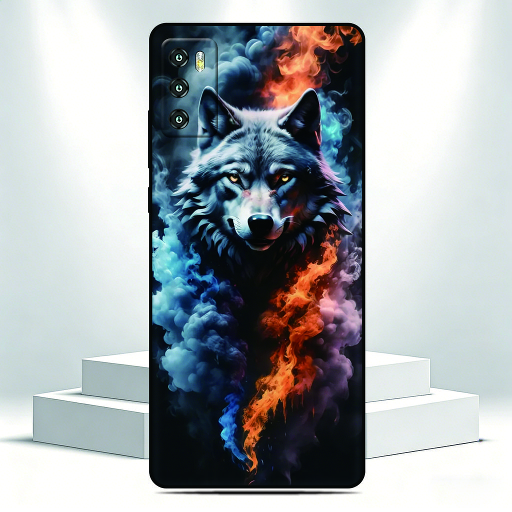 Wolf Animal Soft Phone Case For Doogee Note 56X 56 58 N55 N60 59 Pro Plus DIY Personalized Custom Picture Image Back Cover