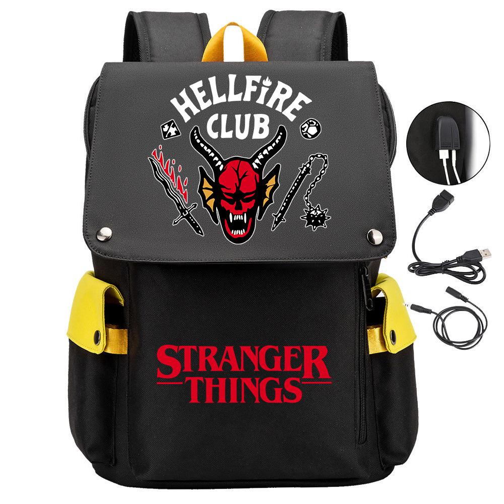 Школьный рюкзак Stranger Things, туристический рюкзак KTB