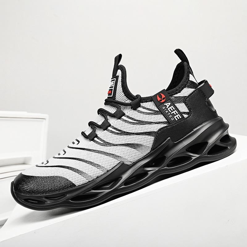 Летняя обувь большого размера, дышащая мужская обувь, летающая сетчатая обувь для бега, кроссовки