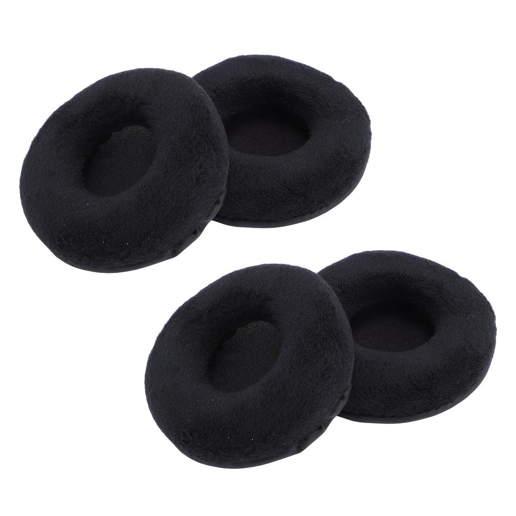 4 шт. Сменные амбушюры Велюровые и пенные амбушюры для наушников для YH100 ATH WS70 ATH WS99 ATH WS77 MDR V55 MDR V500DJ